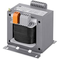 Block USA Transformer, AC, Open, 50-60 Hz, Pri: 208-600V, Sec: 2x115V, 800 VA