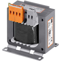 Block USA Control Transformer, 130 VA, 115Vi, 24 VAC out