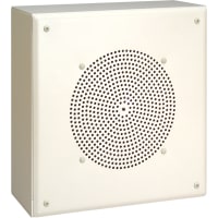 Bogen Communications, Inc. Speaker, Box, 110 Hz to 15 kH, 8 in. 4 W, 70/25 V