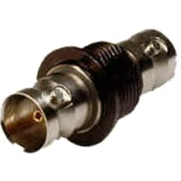 Bomar Interconnect Products Connector, In Series Adapter, Straight, 75 Ohms, Jack-Jack, BNC, Shadow Series