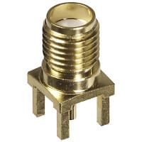 Bomar Interconnect Products Conn, RF, SMA, Straight, PCB Jack, 50Ohms