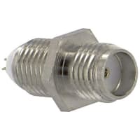 Bomar Interconnect Products Conn, RF, SMA, Straight, PanelJack, Bulkhead, FrontMnt, 50Ohms