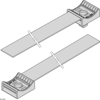 Bosch Rexroth Assembly Technology Cable Bracket, Installation Elements, Loop Flat