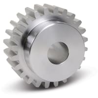 Boston Gear (Altra) Spur Gear, 14.5* pressure angle, 6 DP, 16 teeth, 1" finished bore