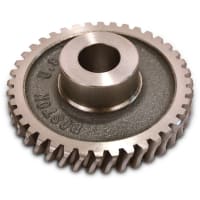 Boston Gear (Altra) Worm Gear, quad thread, 14.5* pressure angle, 12 DP, RH, 1/2" bore, 20 teeth, cast ir