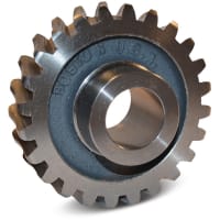 Boston Gear (Altra) Worm Gear, quad thread, 14.5* pressure angle, 8 DP, RH, 1" bore, 20 teeth, cast iron