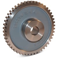 Boston Gear (Altra) Worm Gear, Single Thread, 14.5* Pressure Angle, 6 DP, RH, 3/4" Bore, 24 Teeth