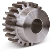 Boston Gear (Altra) Spur Gear, 10 DP, 14.5* PA, 1 in Face, 35 Teeth, 3.7 in OD, Stock, 3/4 in Bore, Steel