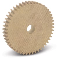 Boston Gear (Altra) Spur Gear, 16 DP, 14.5* PA, 1/2"Face, 64 Teeth, 4-1/8"OD, 1/2"Bore, Non-Metallic