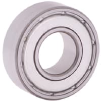 Boston Gear (Altra) Deep Groove Ball Bearing, 0.3125 in ID, 0.9063 in OD, 0.3125 in W, Double Shield