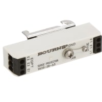 Bourns Surge Suppressor, Data/Comm, 20mA, 28 V, DIN Rail Mnt, Screw Term, 1800 Series