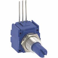 Bourns Potentiometer Cnd Pl 10 kOhms 1 Turn Power 0.5W Shaft Dia 0.25In 91 Series