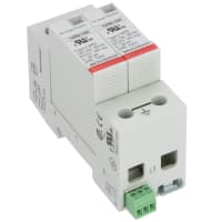 Bourns 150 V 50kA 1250 2 Pole Protector, DIN Rail Mounting