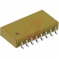 Bourns Resistor, Ntwk, SMT, 330 Ohms, Tol 2%, Pwr Rating 1.28W, 50V Max, 100ppm, Isolated