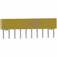 Bourns Resistor, Thick Film, Networks & Arrays, 10 Pins, 10K Ohm, 1.25W