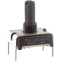 Bourns Potentiometer Cnd Pl 10 kOhms 1 Turn Power 0.75W Shaft Dia 0.25In PC Series