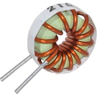 Bourns Inductor, Toroidal, 10uH, 0.006 Ohm DCR Max, Vertical Mount