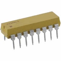 Bourns Resistor, Ntwrk, 220 Ohms, Isolated, Novolac Epoxy, Mld DIP, 2.25W, 2%, 100V, 16Pin