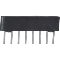 Bourns 4300R Series 1kOhm Iso Thru Hole Resistor Array, 4 Resistors, 1W total Pin