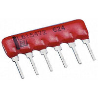 Bourns Resistor, Thick Film, Networks & Arrays, 5 Pins, 2.2K Ohm, 2%