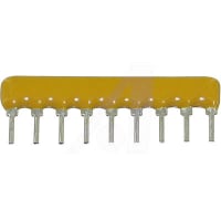 Bourns Resistor, Thick Film, Networks & Arrays, 9 Pins, 100 Ohm, 1.13W