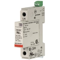 Bourns 415 V ac 50kA 1250 2 Pole Protector, DIN Rail Mounting