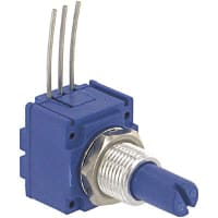 Bourns Potentiometer Cnd Pl 50 kOhms 1 Turn Power 0.5W Shaft Dia 0.25In 91 Series