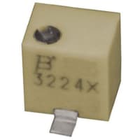 Bourns 4mm Sq, SMD, TRIMMER, Cermet, 12 Turns, 50 Kilohms