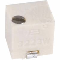 Bourns 3mm Sq, SMD, TRIMMER, Cermet, 11 Turns, 2 Kilohms