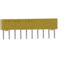 Bourns Resistor, 1 Kilohms, 1.25 W, 2 %, 100 V (Max.), 100 ppm/ DegC