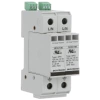 Bourns 150 V 100kA 1210 2 Pole Protector, DIN Rail Mounting