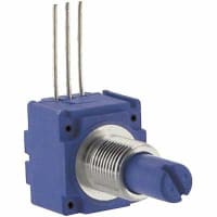 Bourns Potentiometer Cnd Pl 5 kOhms 1 Turn Power 0.5W Shaft Dia 0.25In 91 Series