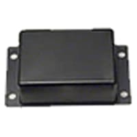 Box Enclosures Enclosure;ABS;Integrated Flange;Screw Together;Black;3.30x2.51x1.77in