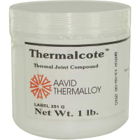 Boyd Thermalcote Thermally-Loaded Silicone-Based Grease, 1lb, Interface Materials