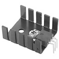 Boyd Heat Sink, Low Profile, Economy, .050 in high x 1.18 in long, RoHS compliant