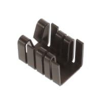 Boyd Heatsink, Dual TO-220, TO-262, 27.3degC/W, 12.7 x 14.48 x 19.05mm, Clip Mount