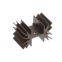 Boyd Heat Sink Passive TO-220 Radial Thru-Hole 5.5C/W Black Anodized