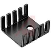 Boyd Heatsink, TO-202, 27.2degC/W, 13.21 x 9.53 x 19.05mm, Through Hole Mount