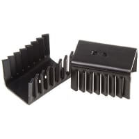 Boyd Heatsink, TO-220, 9.9K/W, 38 x 28 x 22mm, Screw Mount