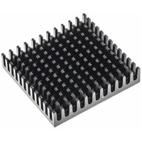 Boyd Heatsink, BGA, 0.5K/W, 43.18 x 41.28 x 8.89mm, Clip Mount