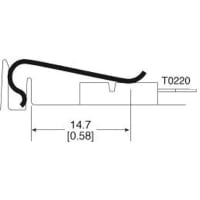 Boyd Heatsink Clip for use with Max Clip Extrusion Profile