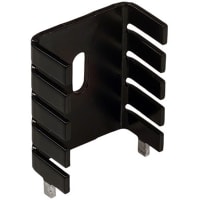 Boyd Heat Sink, Twisted Fin, with IntegratedTabs, 1.00 inches high