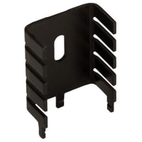 Boyd Heatsink, TO-220, 13degC/W, 25.4 x 12.7 x 29.97mm, Through Hole Mount