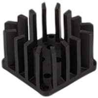 Boyd Heatsink; TO-3; 5.4 Ohms; 1.81 in.; 1.25 in.; Black Anodize Finish