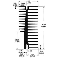 Boyd Extrusion, heat sink, 8.2 foot