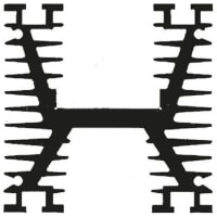 Boyd Heat sink, 0.5degC/W 1 120x120x115mm