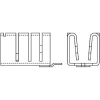 Boyd Heatsink, TO-262, TO-220, 20.3K/W, 19.5 x 12.7 x 13mm, Solder Mount