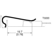 Boyd Heatsink Clip for use with Max Clip Extrusion Profile