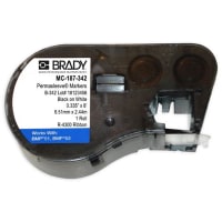 Brady Polyolefin Heat Shrink, 20-10AWG, Marking Sleeves, .0335in, 7in, BMP51/53 Series