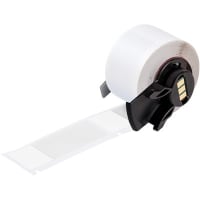 Brady Self-Laminating Vinyl Wire and Cable Labels, 2.5"H x 1"W, White, TLS2200 Series